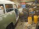 Volvo 210 1960 under restaurering